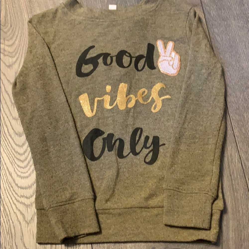Good Vibes Only Long Sleeve Sweater
